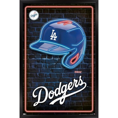 MLB Los Angeles Dodgers - Drip Helmet 20 Wall Poster, 22.375 x 34 