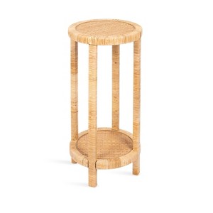 Kate and Laurel Rafina Round Table, 12x12x18, Natural - 1 of 4