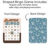 Big Dot of Happiness My First Rodeo - Picture Bingo Cards and Markers - Little Cowboy 1st Birthday Party Shaped Bingo Game - Set of 18 - 3 of 4