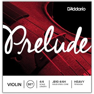 D'Addario Prelude Violin String Set 4/4 Size Heavy - 1 of 2