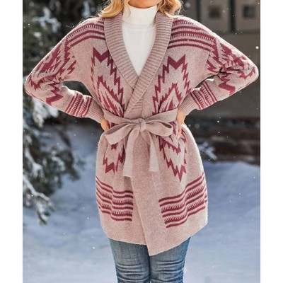 Women's Shawl Collar Cardigan - Hem & Thread