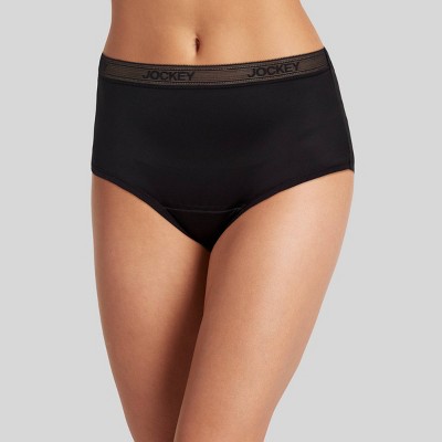 Thinx For All Women's Super Absorbency Bikini Period Underwear - Black L :  Target