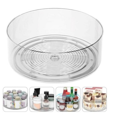 Turntable Organizer, Spice Spinner, Spice Rack Organizer, Rotating  Seasoning Rack Holder, Desktop Storage Box, Cosmetics Storage Tray, Kitchen  Utensils, Apartment Essentials, College Dorm Essentials, Kitchen Gadgets,  Cheap Items - Temu