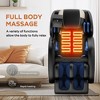 Zero Gravity Massage Chair Recliner with Full Body Air Pressure with Bluetooth Audio and Ambient Lighting - 2 of 4