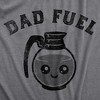 Mens Dad Fuel T Shirt Funny Fathers Day Gift Coffee Pot Caffeine Addict Joke Tee For Guys - Crazy Dog Men's T Shirt - 2 of 4