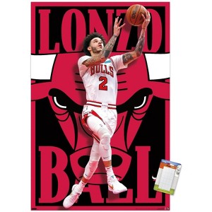 Trends International NBA Chicago Bulls - Lonzo Ball 22 Unframed Wall Poster Prints - 1 of 4