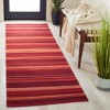 Striped Kilim STK601 Hand Loomed Indoor Rugs - Safavieh - 2 of 4