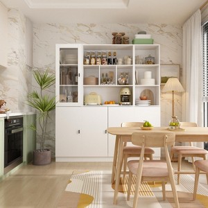 FUFU&GAGA Combination Modular Cabinet Living Room Display Cabinet Storage Solutions - 1 of 4