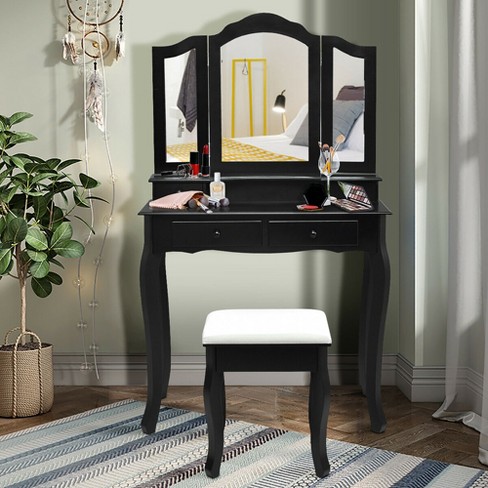 Costway vanity table deals set