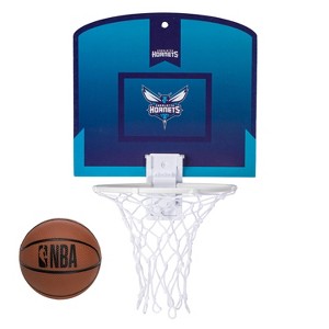 NBA Charlotte Hornets Mini Over The Door Hoop - 1 of 4