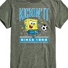 Men's - Spongebob Squarepants - Kickin It Since 1999 -Men's Short Sleeve Graphic T-Shirt Short Sleeve Graphic T-Shirt - 2 of 4
