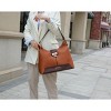 MKF Collection Graciela Women's Vegan Leather Color Block Hobo Shoulder Bag with Wallet by Mia K - 3 of 4