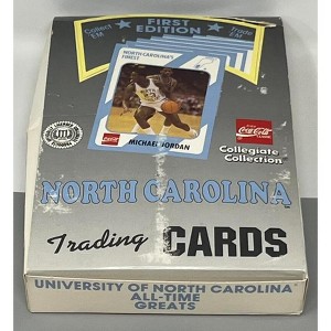 1989 North Carolina Tarheels 1st Edition Collegiate Basketball Jordan  Unsealed Box