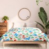 Deny Designs King Marta Barragan Camarasa Peace Doves Light Comforter and Pillow Sham - 3 of 4