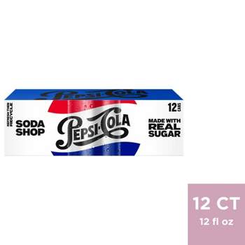 Pepsi Cola with Real Sugar- 12pk/12 fl oz Cans