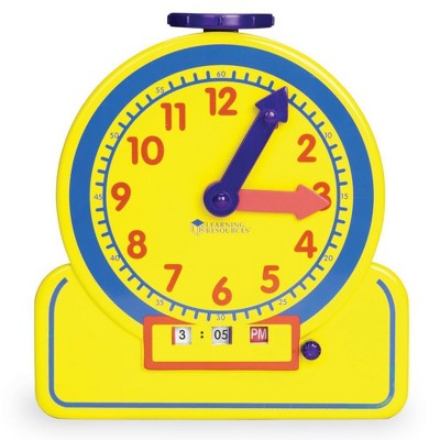 Learning Resouces Primary Time Teacher Junior 12-Hour Learning Clock