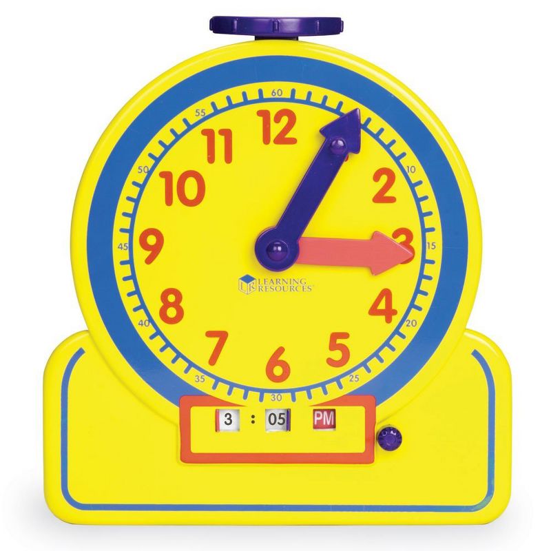 Learning Resouces Primary Time Teacher Junior 12-Hour Learning Clock, 1 of 6
