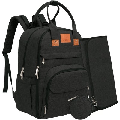 KeaBabies Diaper Bag with Changing Pad - Waterproof Baby Bag, Travel Diaper Bags, Baby Diaper Bag Backpack