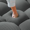 WJSHome Curved Bubble Couch, Comfy Upholstered Sofa,Breathable Mesh Fabric 3D Honeycomb Shape Modern Couches (2 Seater, 3 Seater) - 4 of 4