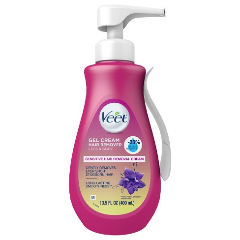 Veet Aloe Vera Legs Body Hair Remover Gel Cream 13.5 Fl Oz