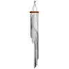 Woodstock Wind Chimes Signature Collection  Woodstock Habitats Rainfall Silver Wind Chime - 3 of 4