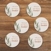 Courtside Market Botanical Whispers Collection 4″ Circle Ceramic Coasters – 6 Piece Set - 3 of 3