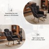 CAVINAS Teddy Rocking Chair with Headrest Pillow & High Back Glider, 250LB Capacity Tufted Accent Chair for Nursery, Living Room - 4 of 4