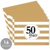 Big Dot of Happiness We Still Do - 50th Wedding Anniversary - Party Table Decorations - Anniversary Party Placemats - Set of 16 - 3 of 4