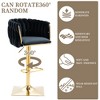 MOONMISS Vintage Bar Stools with Back and Footrest Counter Height Dining Chairs 2PC - 2 of 4