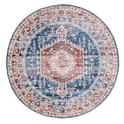 Nuloom Harley Faded Medallion Indoor Area Rug
