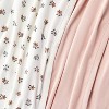 Printed Baby Swaddle Blankets 2pk - Hearth & Hand™ with Magnolia - 3 of 3