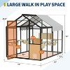 Acekool Extra Large Aluminum Outdoor Catio Enclosure with Walk-In Doors, Multiple Platforms & UV Cover for Patio or Backyard - 2 of 4