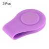 Unique Bargains Silicone Cap Clamp with Magnetic Golf Hat Clips 3 Pcs - 3 of 4