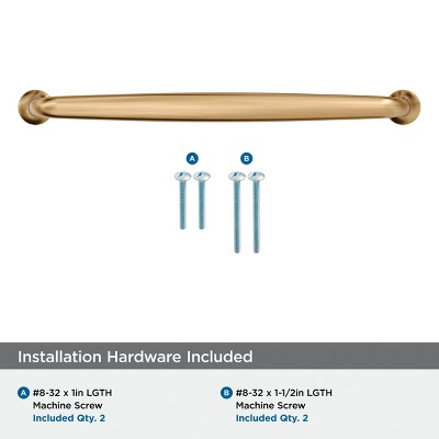 Champagne Bronze 8-13/16 inch Modern Cabinet Pull