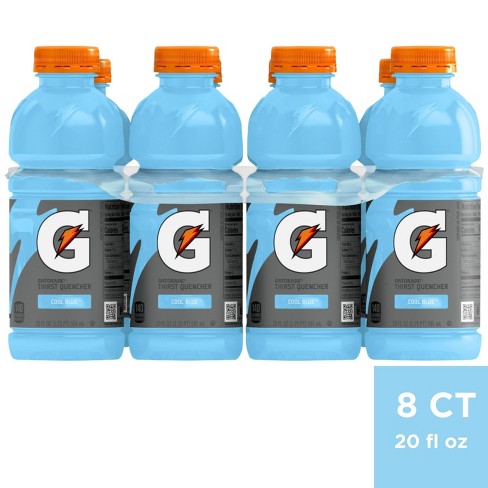 Gatorade Cool Blue Sports Drink - 8pk/20 Fl Oz Bottles : Target