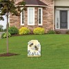 Big Dot of Happiness Little Bumblebee - Outdoor Lawn Sign - Bee Baby Shower or Birthday Party Yard Sign - 1 Piece - 3 of 4
