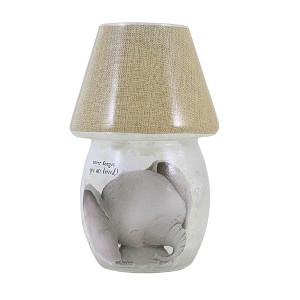 Stony Creek 5.5 Inch Sweet Dreams Pre-Lit Vase Everyday Lighted Glass Accent , Electric Baby Shower (1PC) - 1 of 3