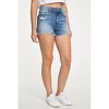 Women's Super High Rise Cut-Off Jean Shorts - eunina - image 3 of 3