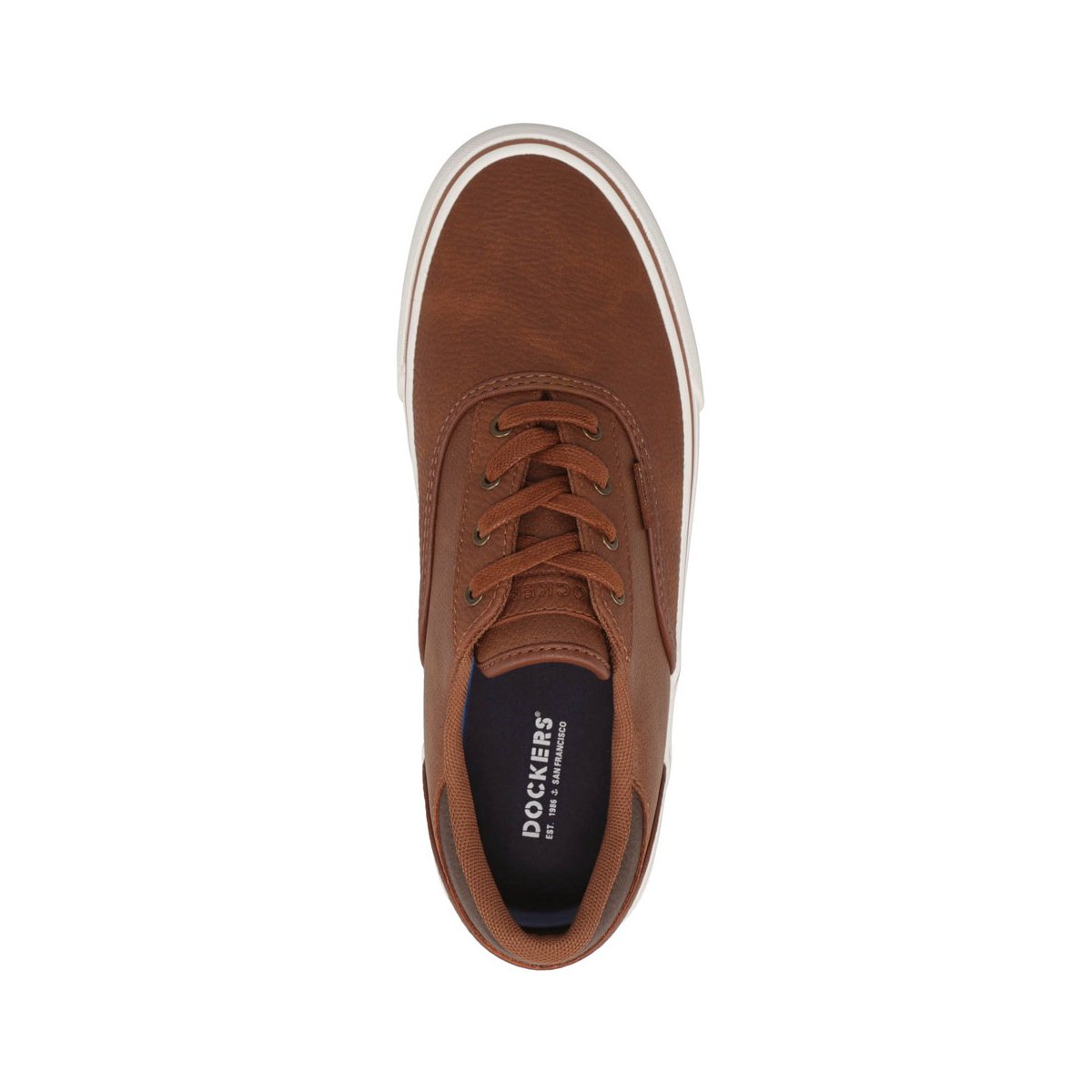 Мужские Dockers Mens Estes Wax Casual Sneaker, Tan/ Brown, Size 9.5 — фото 2