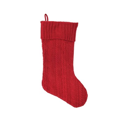 C&F Home Red Knit Stocking