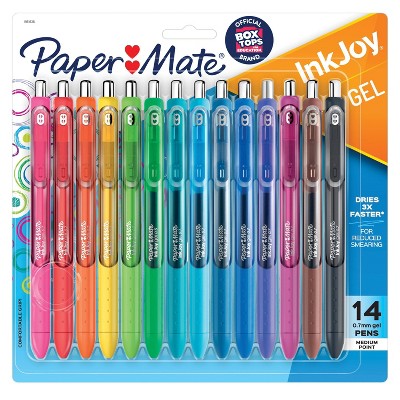 Paper Mate Ink Joy 14pk Gel Pens 0.7mm Medium Tip Multicolored