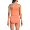 Lands' End Women's Chlorine Resistant High Neck Racerback Midkini Swimsuit Top - 2 of 3