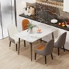 Modern Rectangular Kitchen Dining Room Table No Chair - 2 of 4