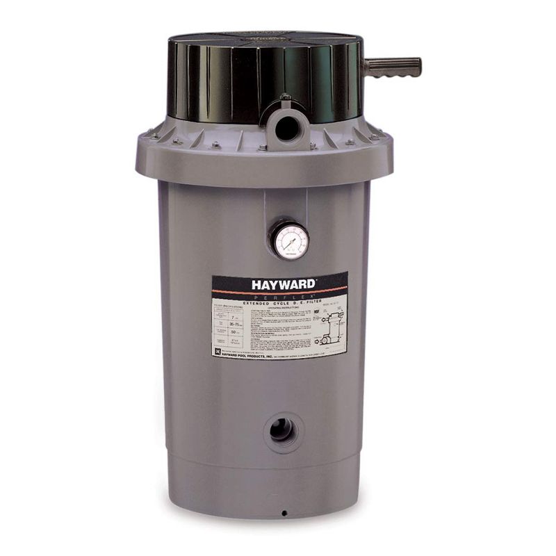 Hayward Perflex DE Filter, Extended-Cycle, 40 sq ft, 100 gpm, for In-ground Pool and Spa W3EC75A, 1 of 5