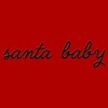 Juniors Womens Lost Gods Santa Baby T-Shirt - 2 of 4