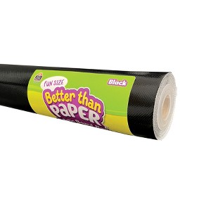 Teacher Created Resources® Fun Size Better Than Paper® Bulletin Board Roll, 18" x 12', Black - 1 of 3