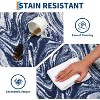 homfan Modern Abstract Area Rug Washable Rugs Stain Resistant Throw Carpet Low Pile Folding Floor Cover with Non-Slip Backing - 4 of 4