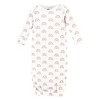 Hudson Baby Infant Girl Thermal Gown 3pk, Creative Rainbows - 3 of 4