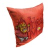 Warner Bros. Year Without Santa Claus Heat Miser Throw Pillow 18 x 18 Inches - 2 of 2