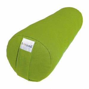 Sol Living Yoga Bolster Pillow with Removable Cover Rectangle - 1 of 4